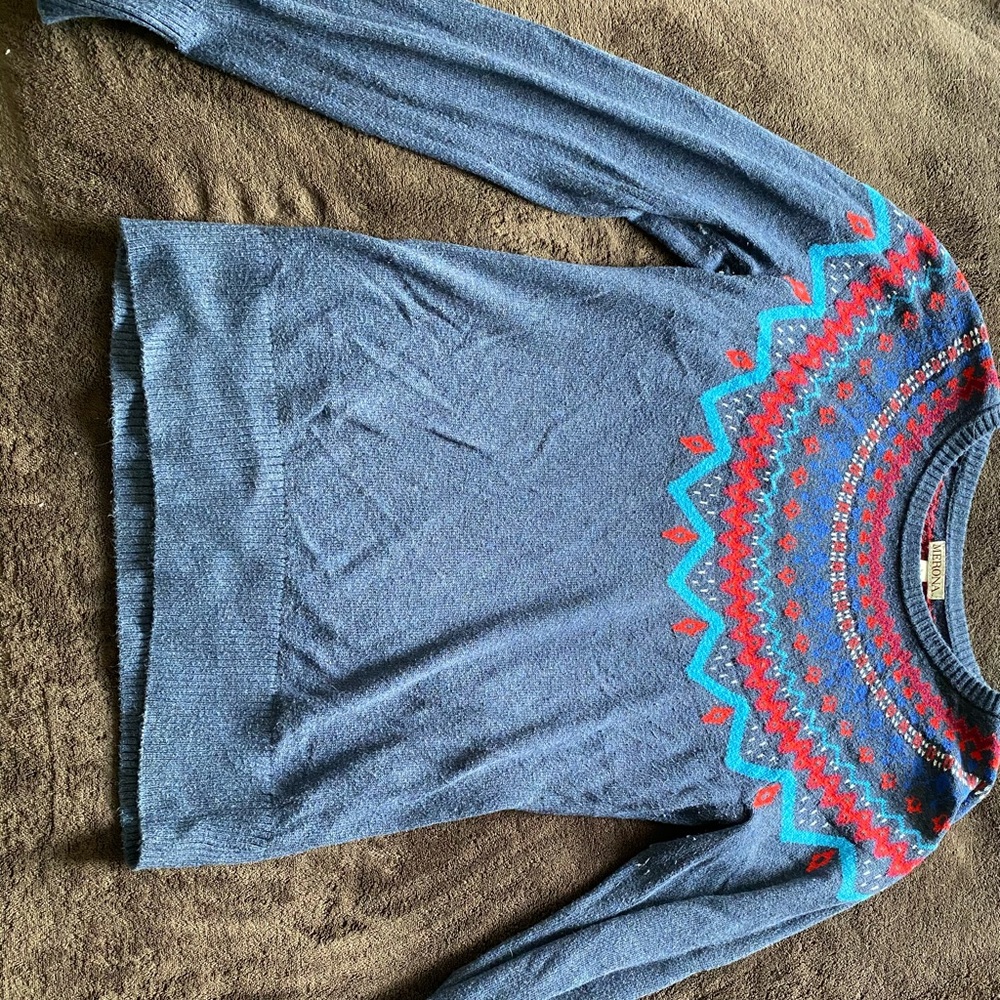 VGUC Merona fair isle sweater